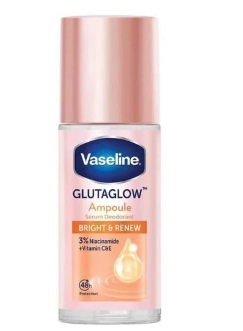 Vaseline Glutaglow Bright And Renew Ampoule Serum Deodorant 45 ML