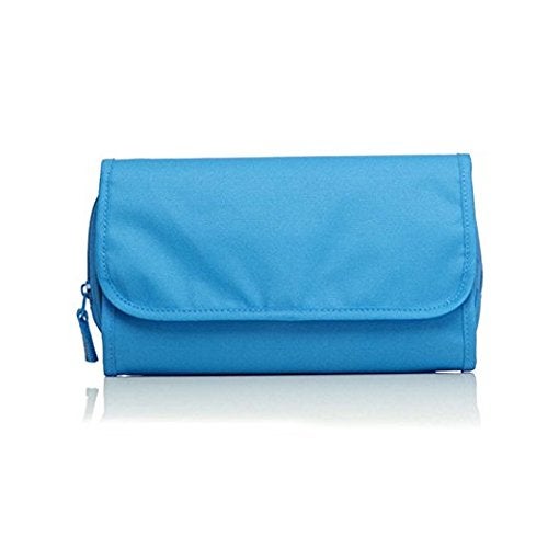 Saiyam Portable Folding Travel Organizer Toiletry Bag with Hanging Hook (Assorted Color) - Image 2