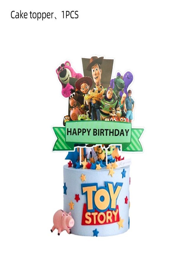 Losede 25PCS Cake Toppers Cupcake Toppers Cake Decorations Birthday Party Supplies Decorations (Style 7) - Image 2