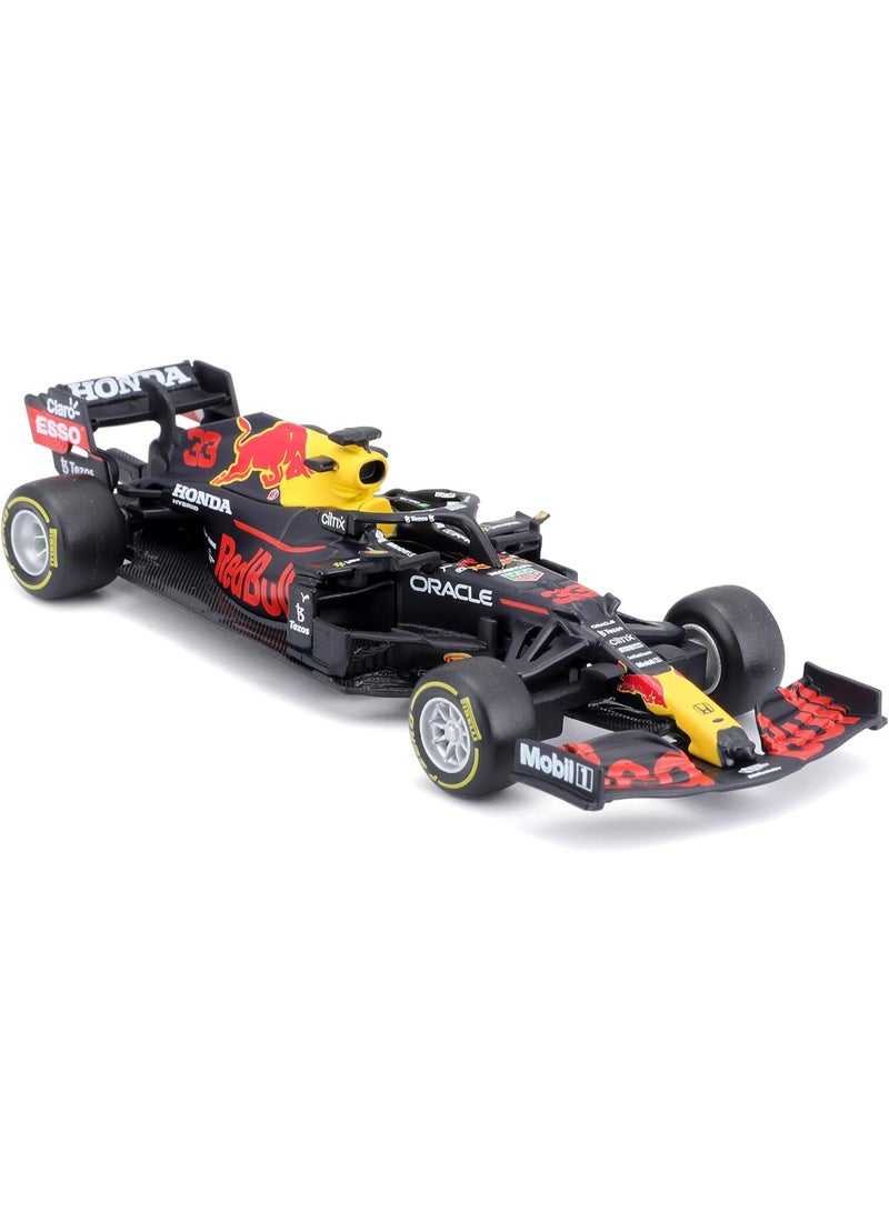 BBurago 1:43 Race 2021 Red Bull Racing RB16B #33 Max Verstappen 18-38055 - Image 4