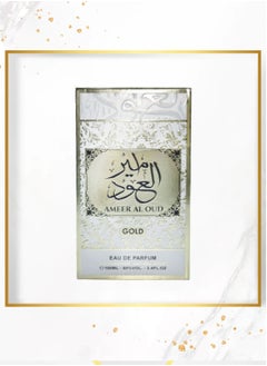 أمير العود 2 قطع عطر أمير العود ذهبي 100 مل EDP  - Image 2