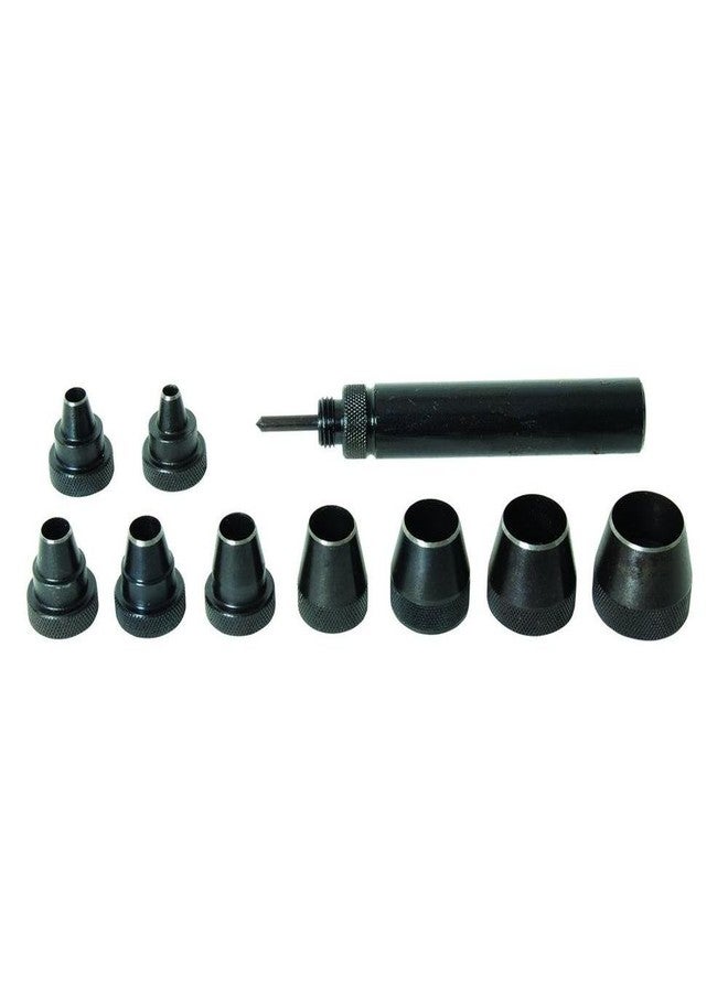 General Tools S1274 Professional Gasket Punch Set, 10 Piece Set , Black - Image 1