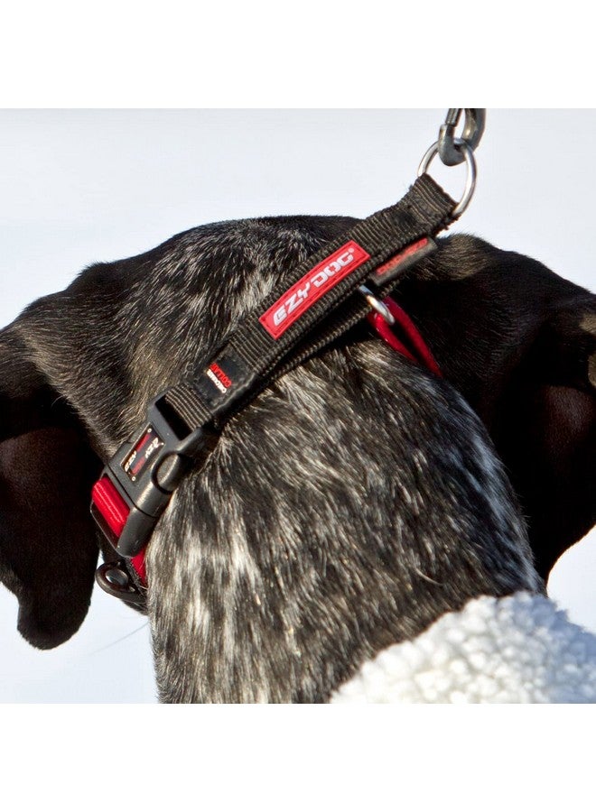 إيزي دوج طوق مارتينجال من إيزي دوج كشميت للكلاب - طوق تدريب للكلاب من النايلون الفاخر للتحكم السهل دون الاختناق (متوسط، أزرق) - Image 4