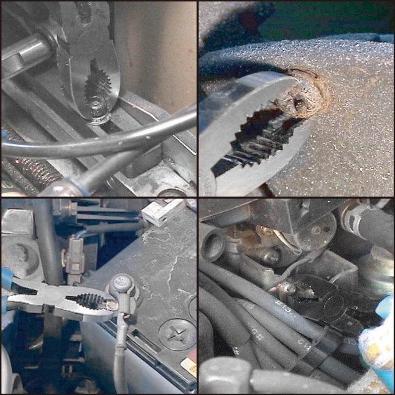 Engineer PZ-55 Damaged Screw Removal, Gripping Pliers Screw Extractors with unique vertically serrated jaws, Made in Japan - Image 4