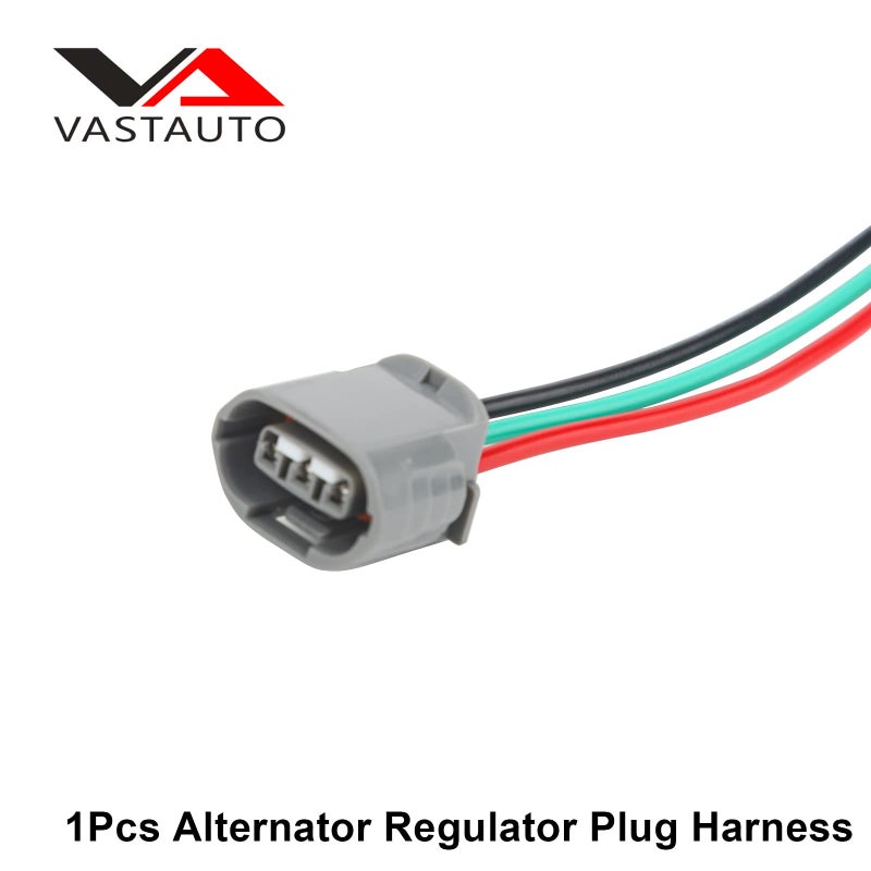 VASTAUTO Alternator Regulator Plug Harness Lead Repair Pigtailï¼Œ 3 Wires Regulator Plug Fits for Infiniti EX35 G35, Nissan 350Z Maxima Rogue, Saab, Suzuki, Audi A8 - Image 4