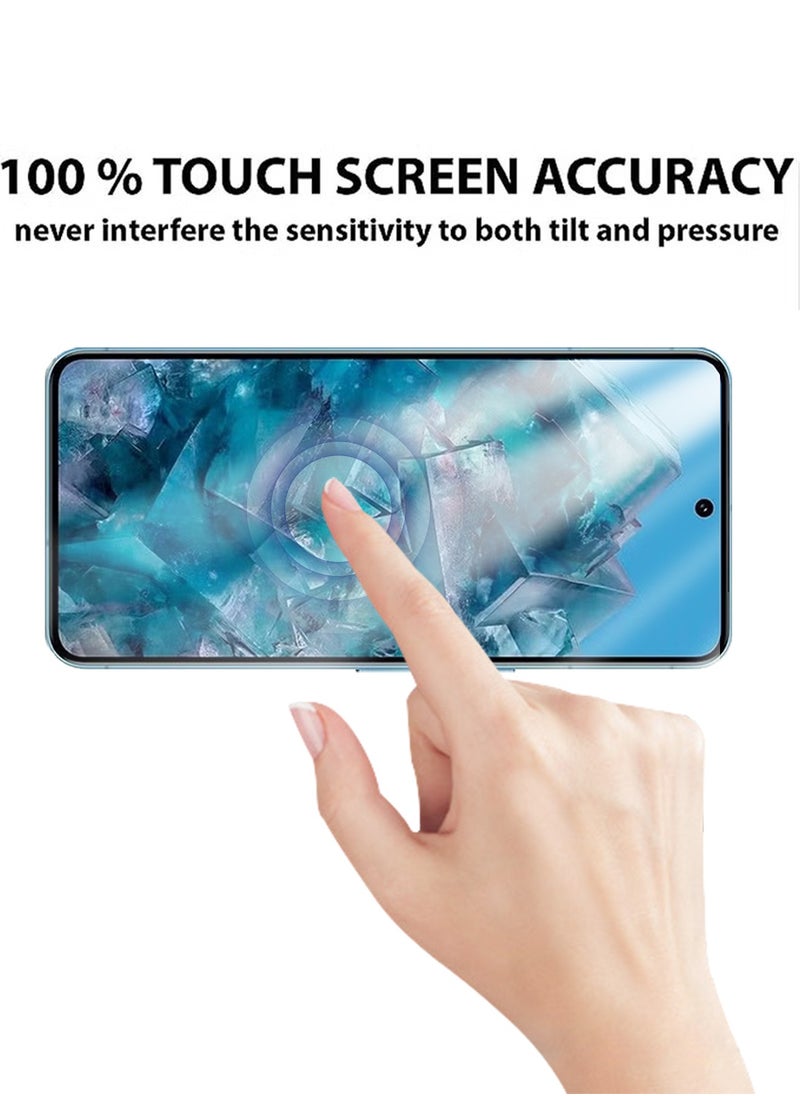[2 Pack] for Google Pixel 8 Pro Screen Protector [Support Fingerprint Unlock], HD Clear 9H Hardness Scratch Resistant Tempered Glass Screen Protector for Google Pixel 8 Pro 5G [6.7 Inch]
