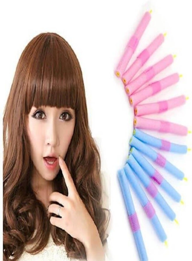 12-Piece Magic Sponge Styling Bun Curler Maker - Image 3