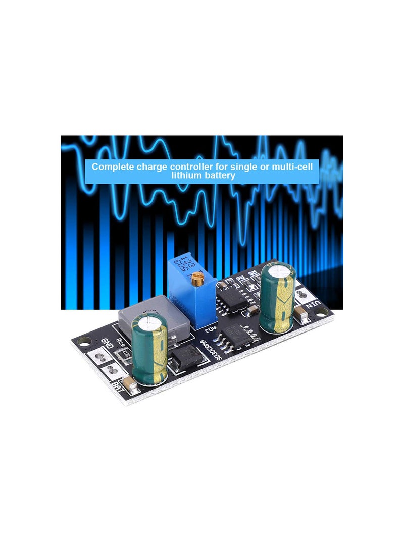 1A 12V MPPT Solar Panel Controller, Li-ion LiFePO4 Lithium Battery Charger Module