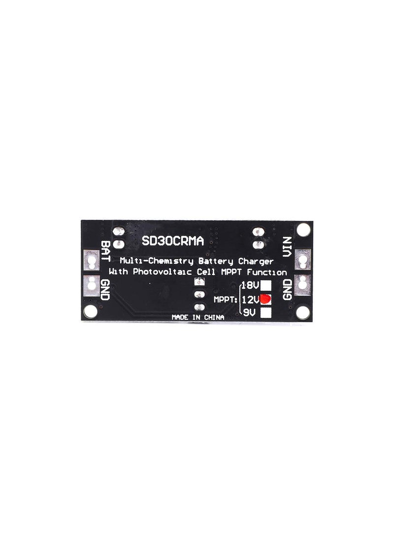 1A 12V MPPT Solar Panel Controller, Li-ion LiFePO4 Lithium Battery Charger Module