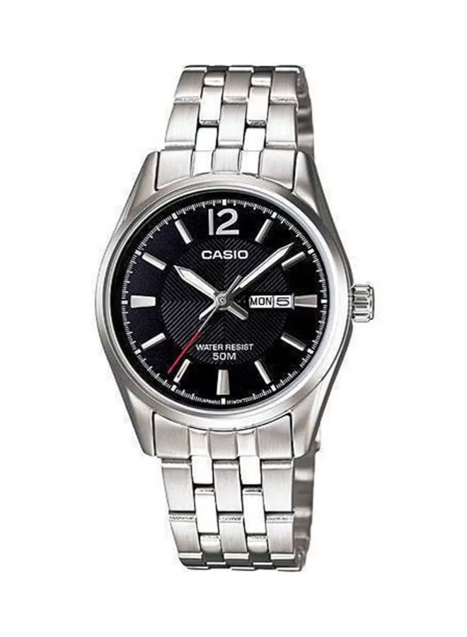 Casio His & Her Stainless Steel Band Couple Watch MTP/LTP -1335D-1AVDF - Image 3