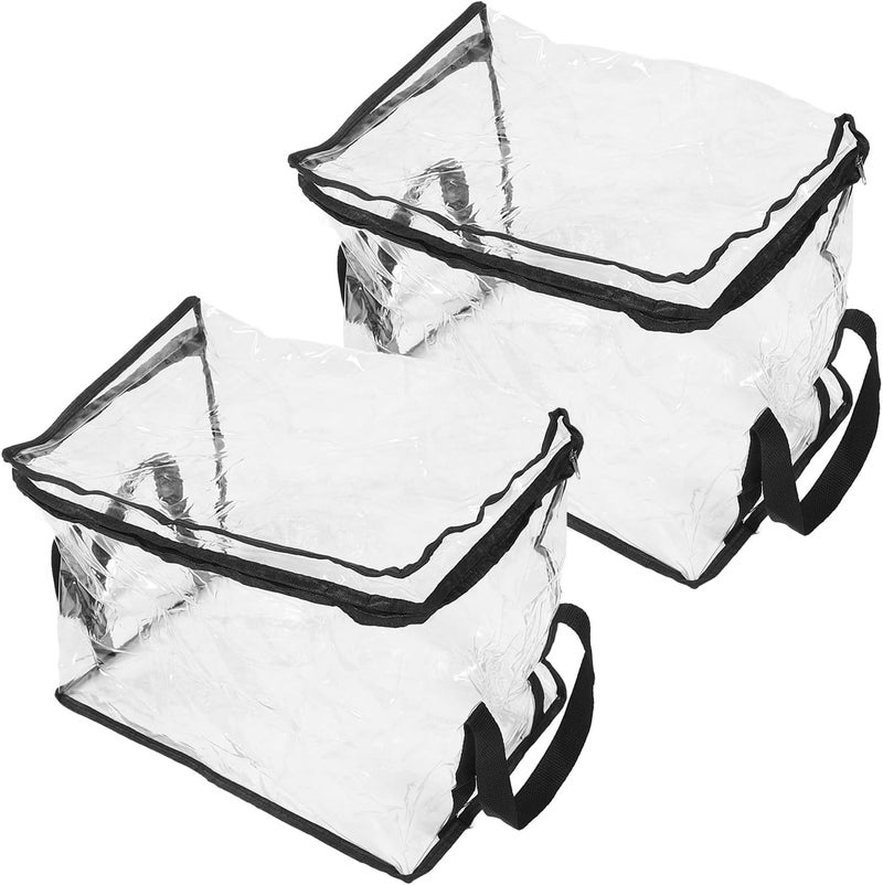 Single & bulk storage compatible ABOOFAN 2pcs Collapsible Book Storage Case with Lid and Handle, Pvc Document Organizer Bag, Medium 32x24x25cm for Classroom and Home Textbook Storage Space saving design picks All region coverage Upgraded classic design Various fittings Proper storage environment Simple multi-feature practical build Global standard processed material All-item unified delivery Ready order processing Instant order available stock Indoor outdoor all-purpose fit Integrated practical design Elegant practical design Hot & cold climate compatible Classified organized storage Trendy budget practical design Light precision processed material Carefully engineered build Anti topple design Climate adapted upgraded quality Tight fitted parts Global assemble options Budget friendly trendy design Compact trendy practical build - Image 1