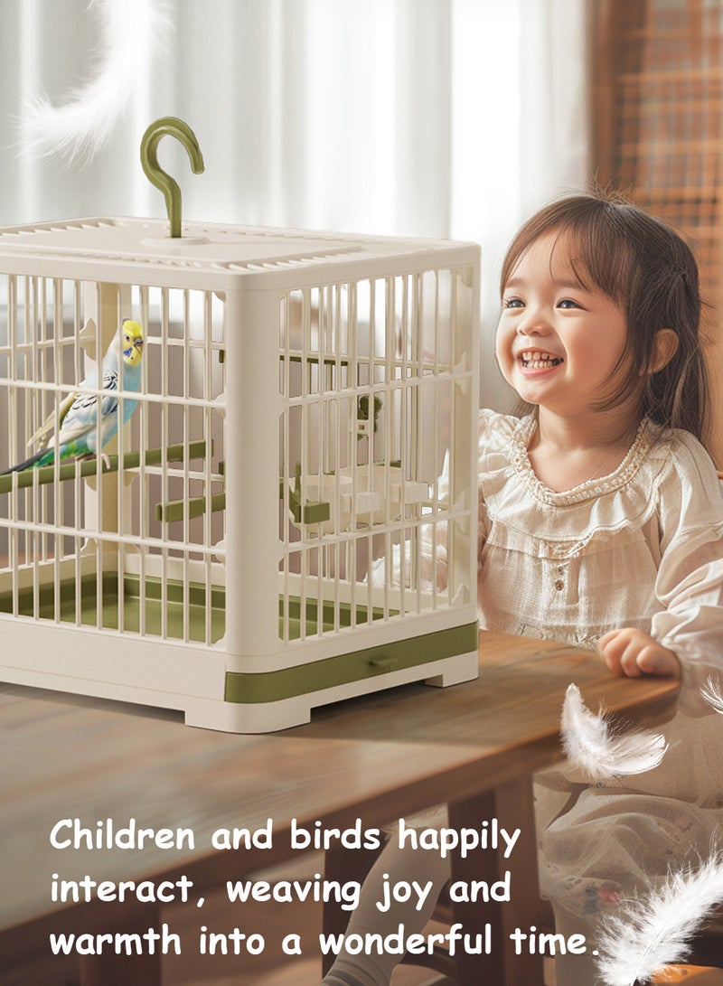 كيدل قفص الطيور ناقل الطيور قفص السفر الببغاء الصغير وقفص الباغاء - Image 3