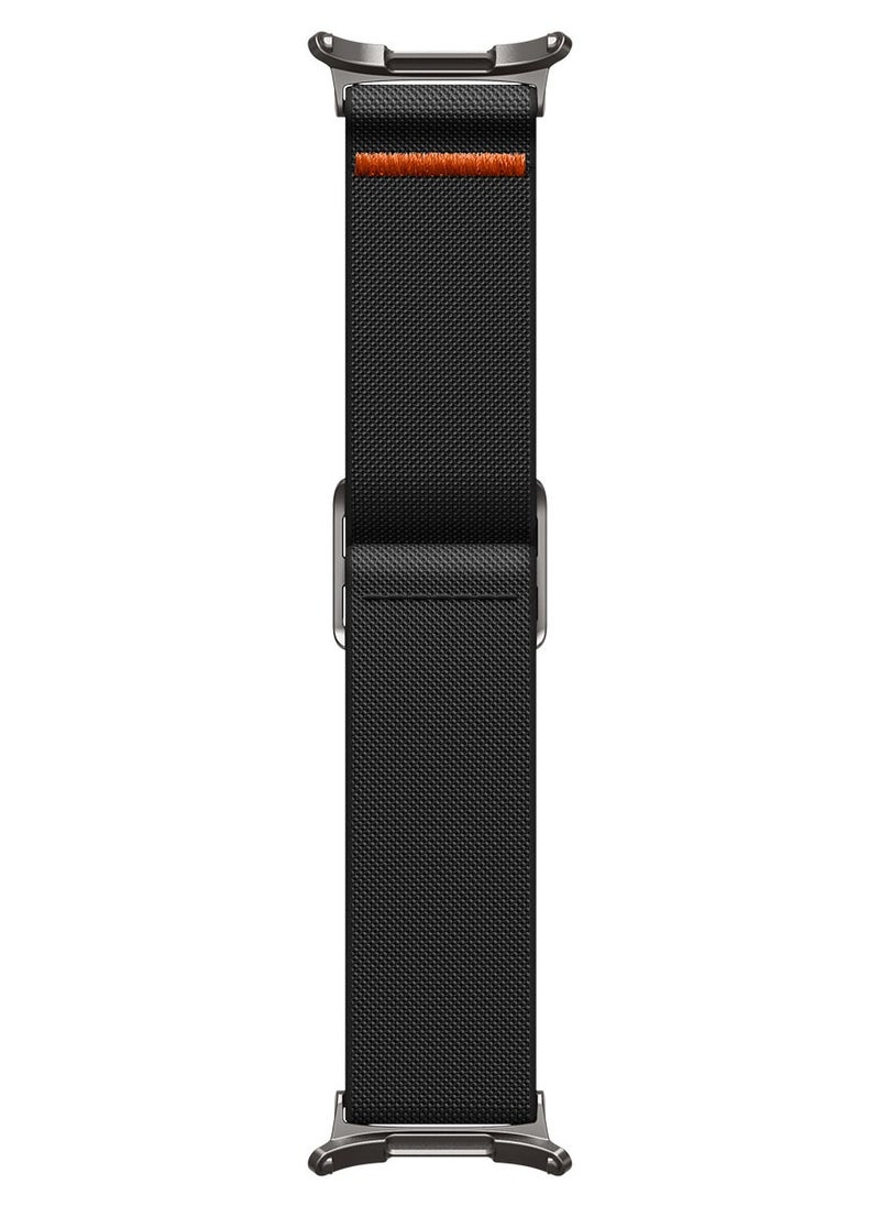 Spigen - Lite Fit for Samsung Galaxy Watch ULTRA Band 47mm Nylon Solo Loop Band Strap - Black - Image 1