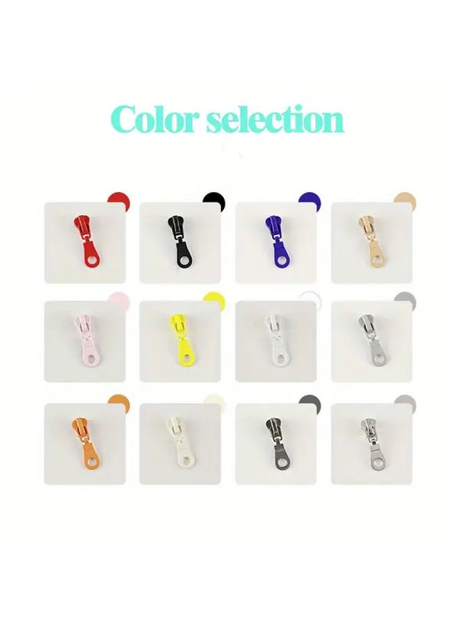 10 Khaki Resin Zipper Pulls Size 5 Gourd Shaped Heads for Sewing Tools - Image 3