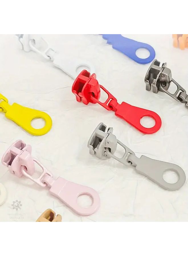 10 Khaki Resin Zipper Pulls Size 5 Gourd Shaped Heads for Sewing Tools - Image 5