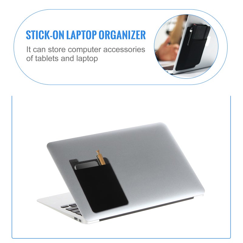 Laptop Sleeve: Tablet Laptop Accessory Storage Bag Elastic Stick- Organizer - Image 4