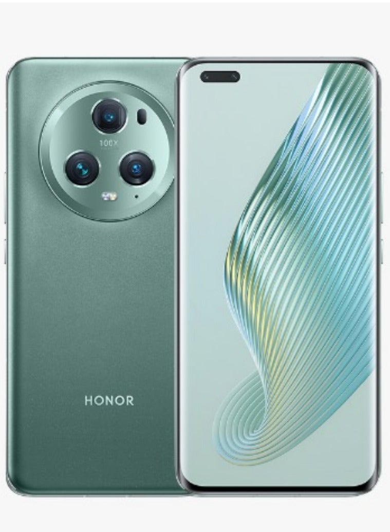 Honor Magic 5 Pro 5G 12Gb+256Gb Smartphone 6.81″ 120Hz Screen Snapdragon 8 Gen 2 MagicOS 7.1 Battery 5100mAh IP68 NFC Smartphone, Green Chinese Version - Image 1