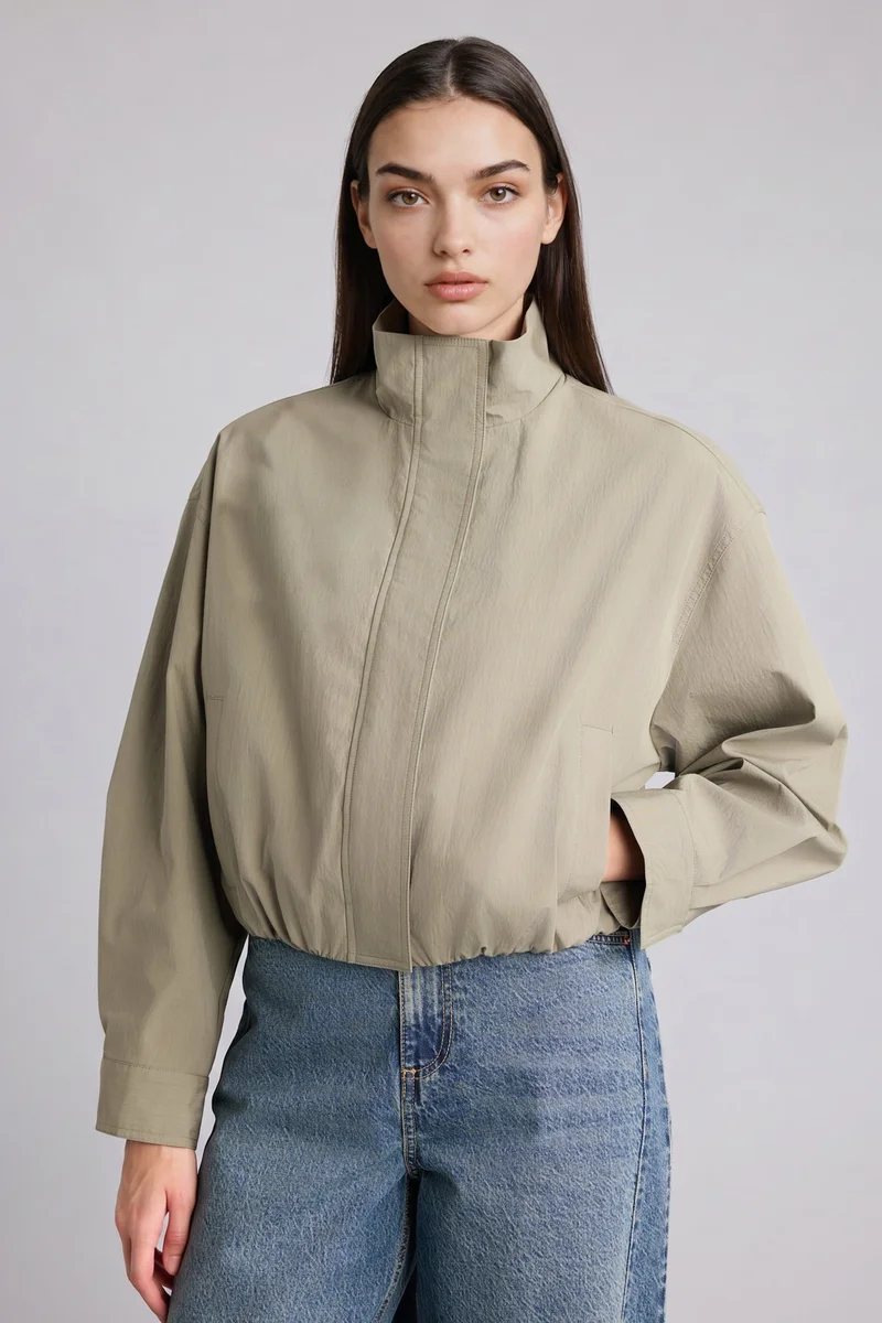 Balloon Fit Puffer Jacket