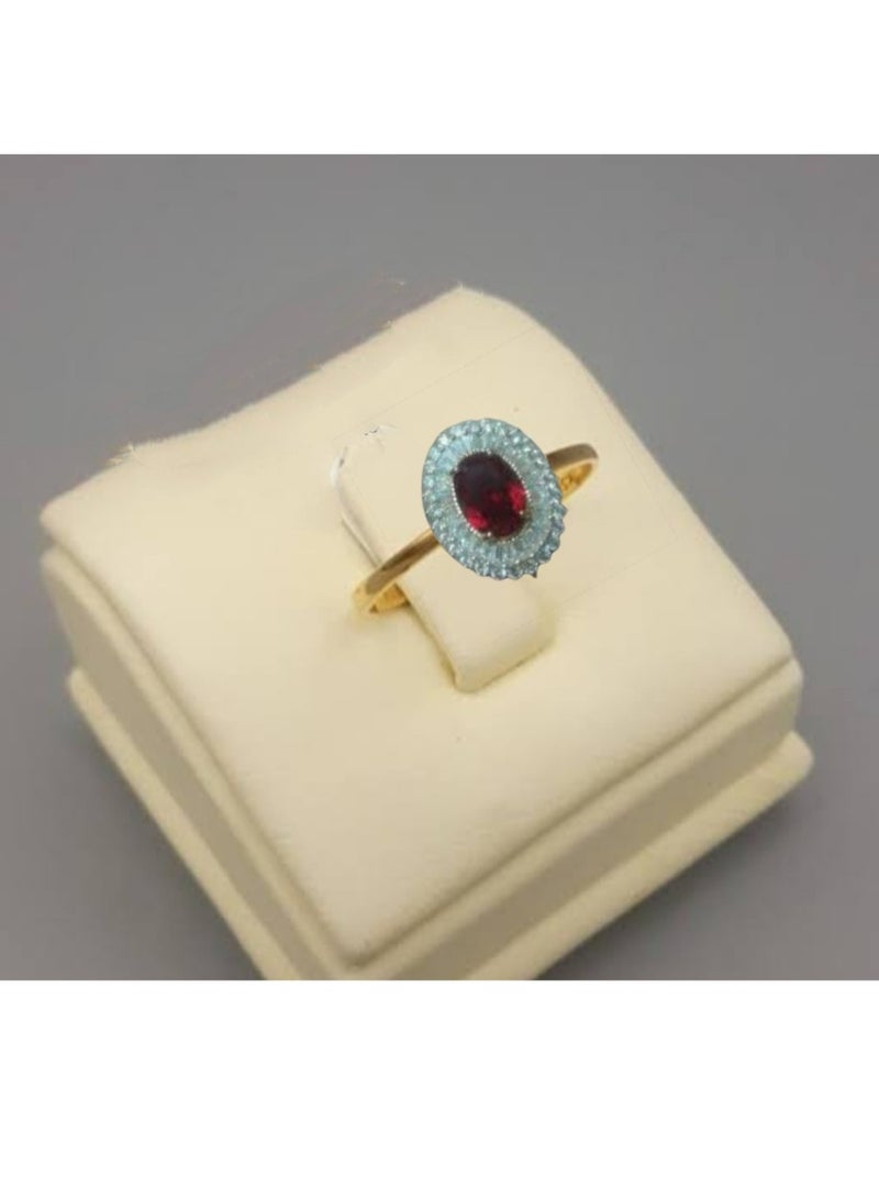 R&R Women's Set, A Ring And A Necklace Made Of Black Onyx With A Pendant - Image 3