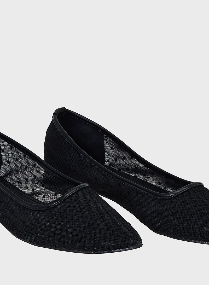 Ginger Pointed Ballerina Flat - Image 4