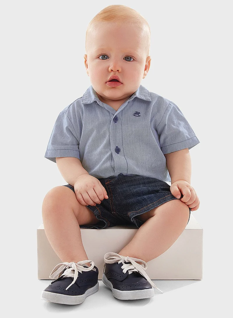 Up Baby Infant Printed Half Bodysuit
