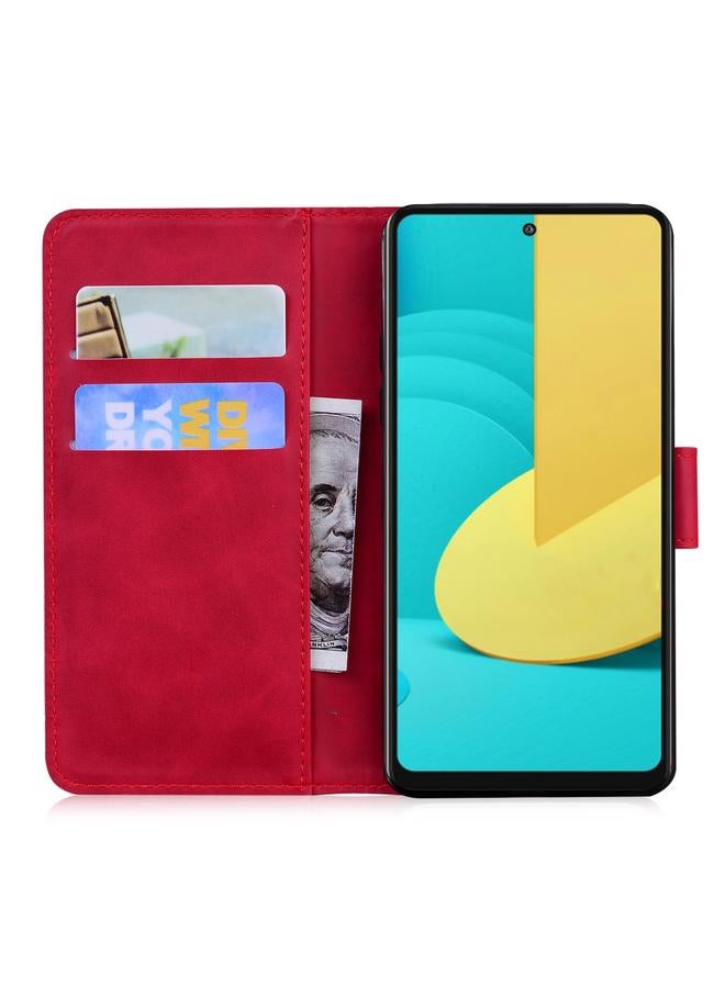 S-TOP Case For LG Stylo 7 5G Skin Feel Pure Color Flip Leather Phone Case - Image 4