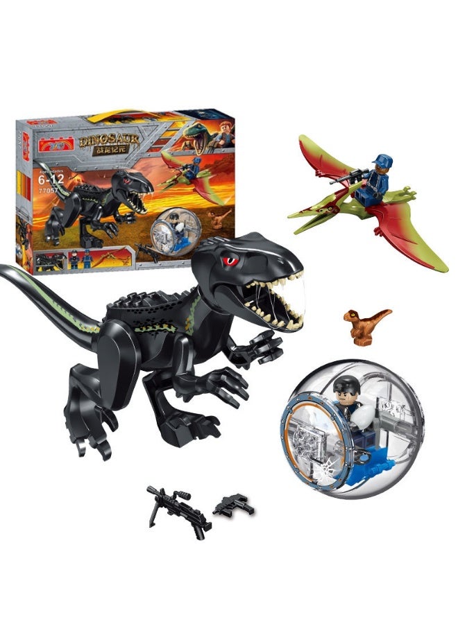 NIBEMINENT Jurassic Dinosaur T-Rex Building Block Set