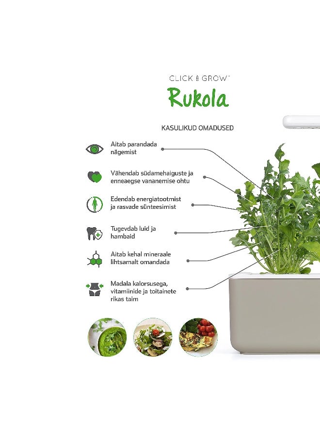 click 3Piece Pesticide With Free Edible Arugula Plant Pod Set SGR19X3  - Image 3