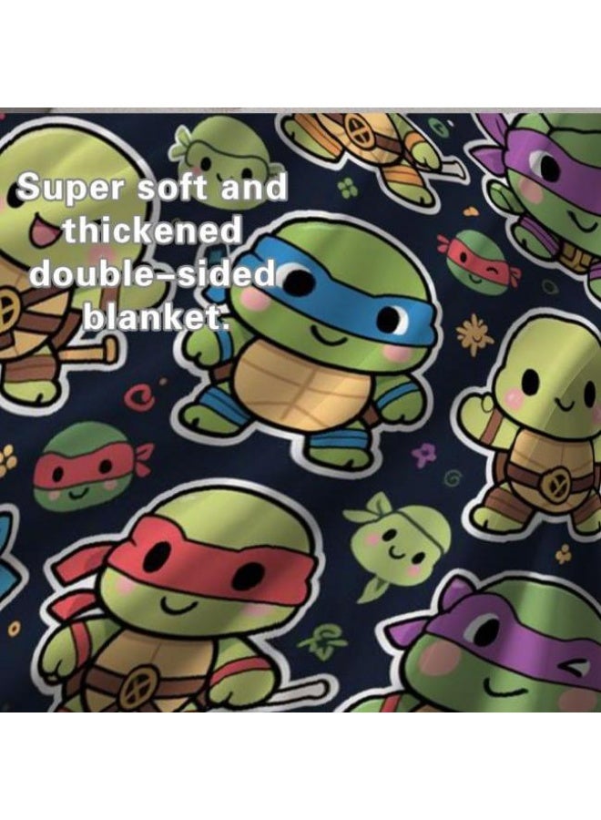 general Flannel thin blanket (warm and comfortable, suitable for sleep, gaming, dust removal and sandproof) 150cm*200cm - 1034 - Image 3