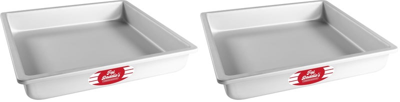 Fat Daddio's Anodized Aluminum Square Cake Pan, 5 x 3 Inch - Image 1