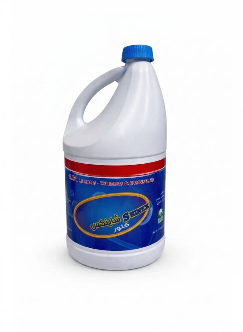 Shinex Clor Multi-Purpose Liquid Bleach – Powerful Cleaner, Whitener & Disinfectant – Kills Germs, Removes Stains and Brightens Surfaces – Ideal for Laundry, Bathroom & Kitchen Use – Large Household Bottle - Image 2