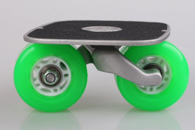 JINCAO Green Portable Roller Road Drift Skates Plate Anti-Slip Board Aluminum Truck with PU Wheels with ABEC-7 608 Bearings - Image 2