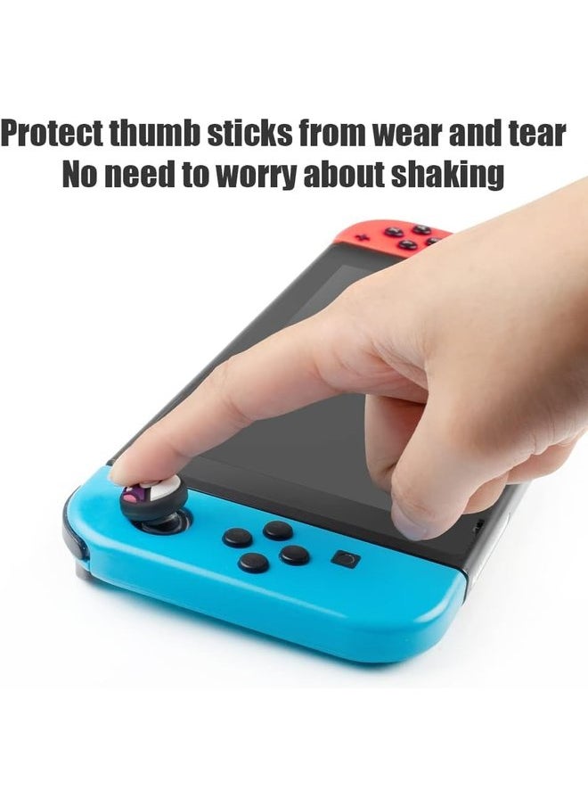Oasisgalore Silicone Thumb Grip Caps for Nintendo Switch/OLED/Switch Lite, Joycon Joystick Covers & Button Protectors  - Image 4