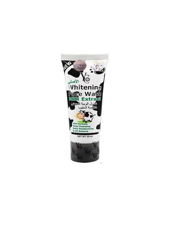 YC Whitening Face Wash Milk Extract 50ml
