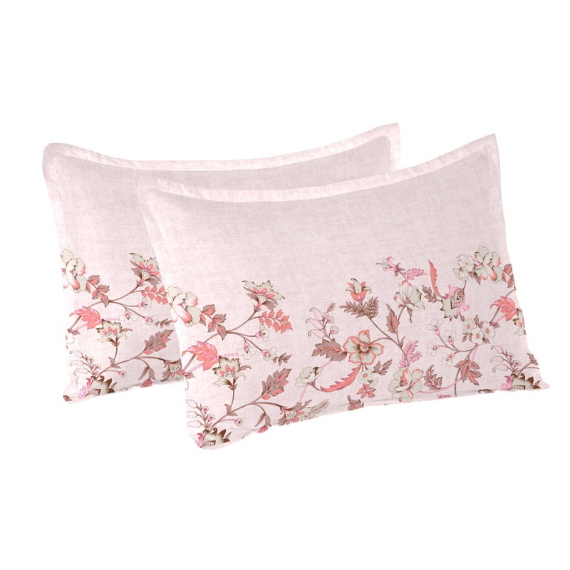 Trident Soft Comfort Pillow Covers Set of 2, 100% Cotton Pillow Covers, 210 TC, Soft and Breathable, Standard Size (46 cm x 69 cm) - Oriental - Image 3