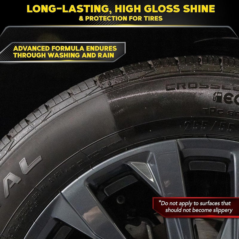 Meguiar's جيل إطارات ميغوايرز G7516 إندورانس - جيل إطارات متميز للمعان يدوم 16 أونصة زجاجة بنفسجية - Image 2