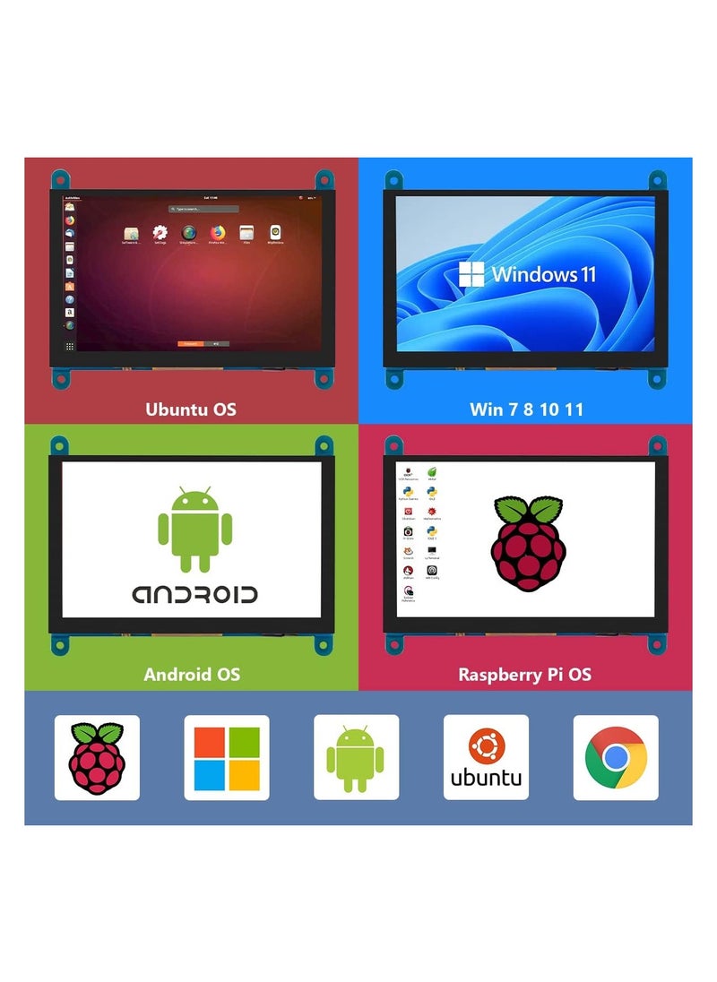 5 Inch IPS LCD Touch Screen Display Panel