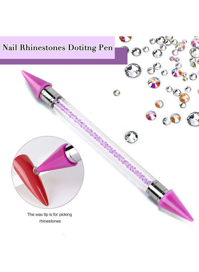Canvalite 1500Pcs Rhinestones Crystal Ab Rhinestones For Nail With Pick Up Tweezers And Nail Rhinestone Picker Nail Art Tools - Image 3