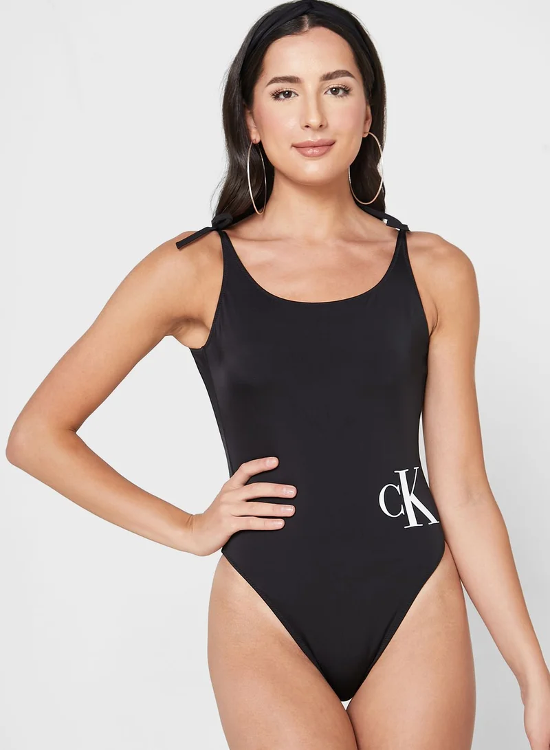 CALVIN KLEIN High Leg Swimsuit