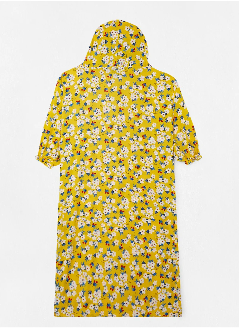 Hayat Praying Dress With Attached Veil