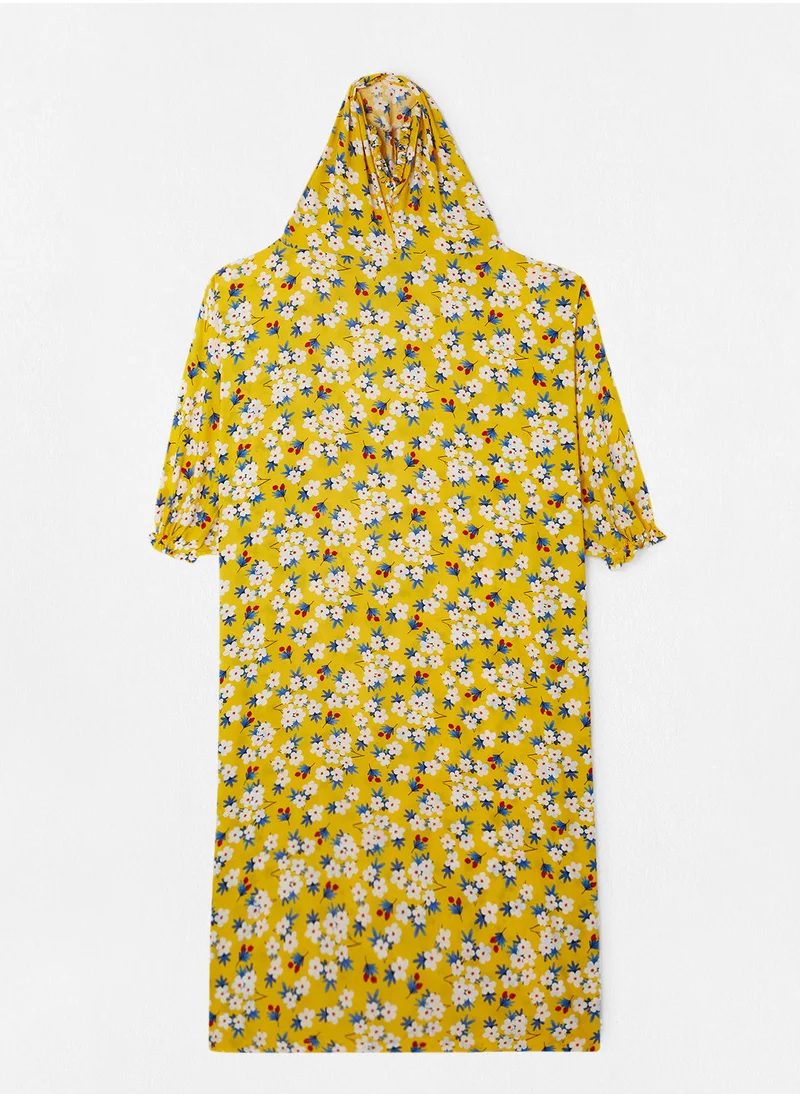 Hayat Praying Dress With Attached Veil