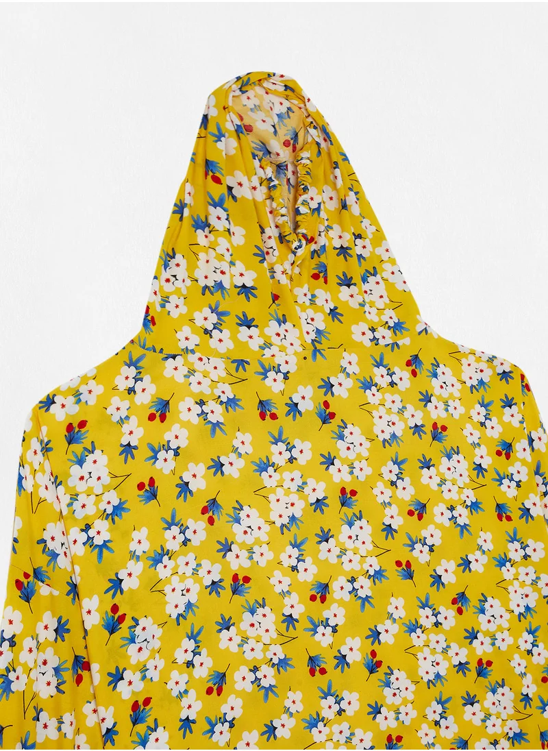 Hayat Praying Dress With Attached Veil
