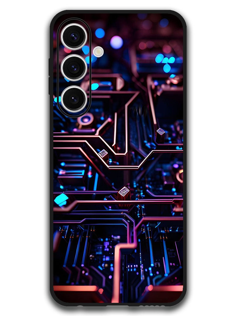 Theodor Protective Case Anti Scratch Shock Proof Bumper Cover For Samsung Galaxy S24 FE Abstract 1 - Image 1