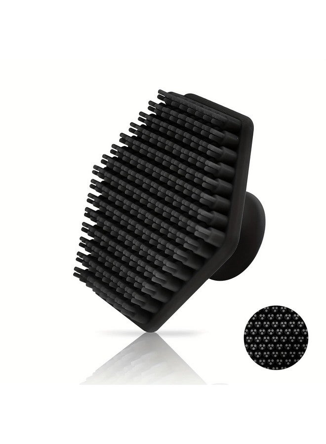 HOFASON Silicone Body Scrubber, Shower Scrubber for Nourishing Cleaning & Exfoliating Your Skin Lather Boosting Bristles with Ergonomic Non Slip Handle, Body Exfoliator for Men and Women bath brush - Image 1