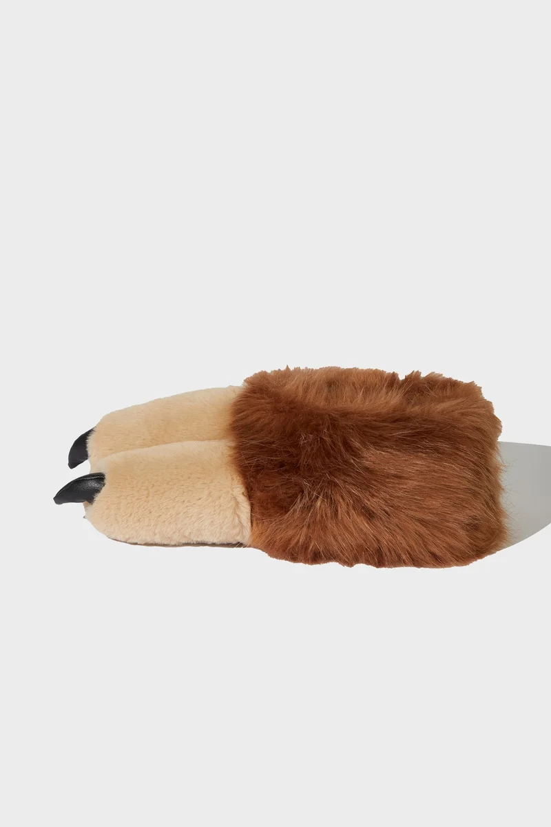 Defacto Man Flat Sole Home Slippers