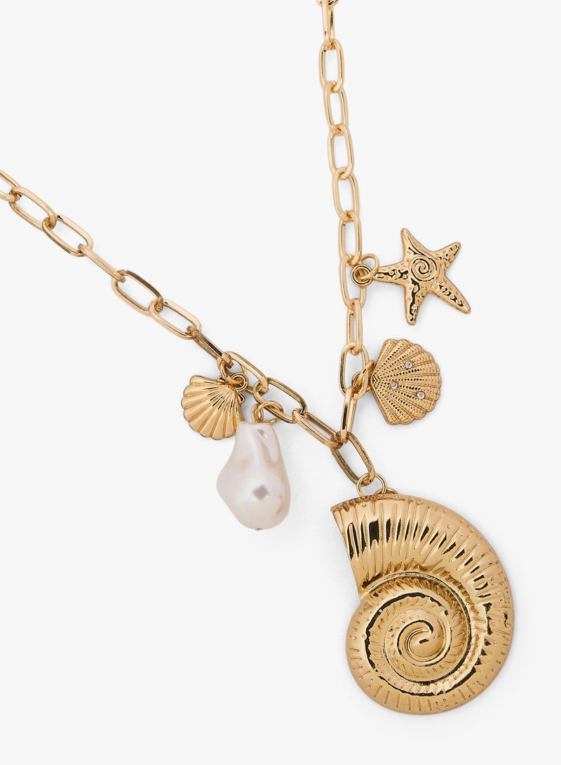 Ginger Chunky Gold Necklaces - Image 3