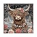 Larkipuzz Art Highland Cow Snow Jigsaw Puzzle 1000 Piece for Adult Animal Flower Plant Winter Jigsaw Puzzles Difficult Aesthetic Pretty Challenging Puzzle - Image 4