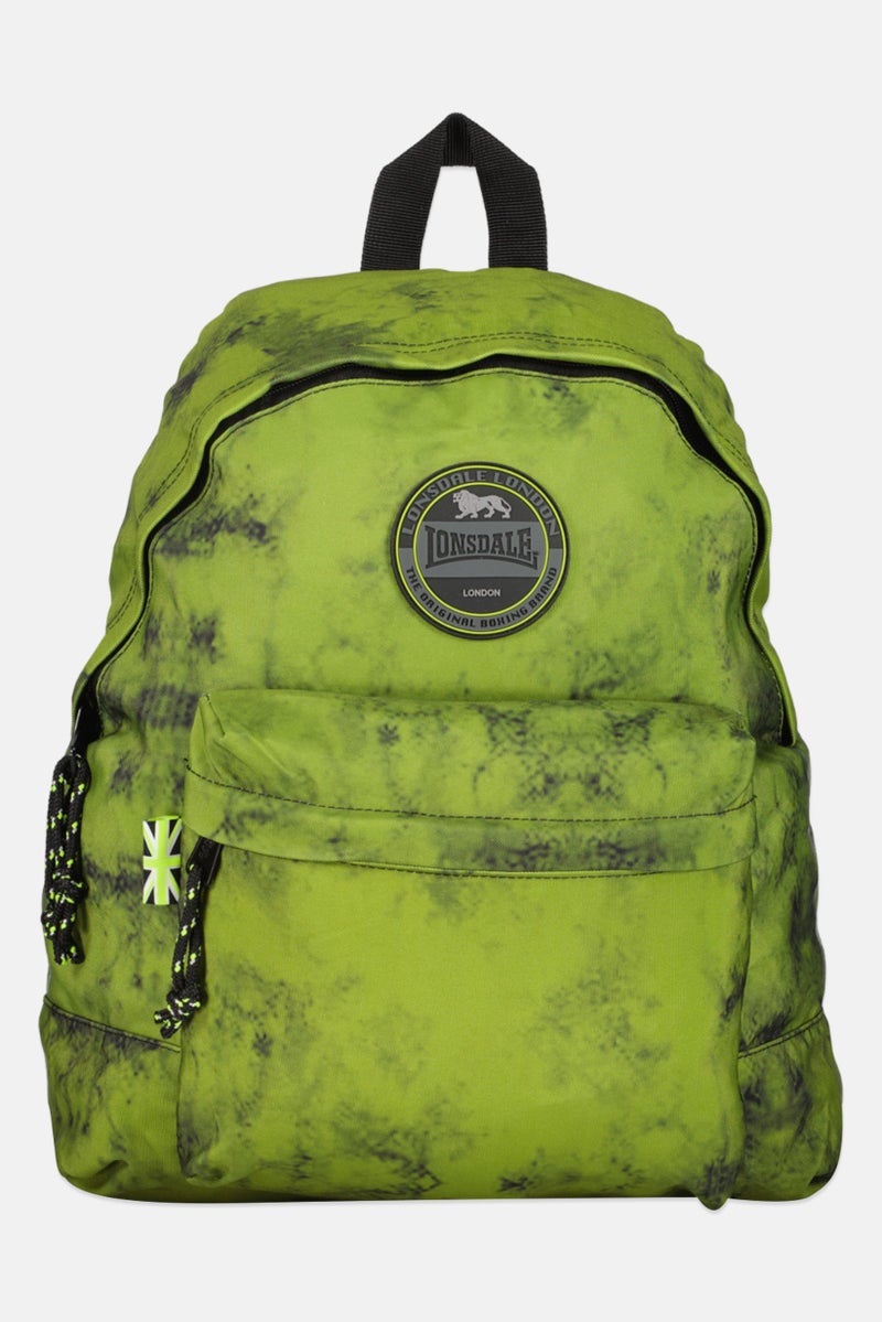 Lonsdale Men Brand Logo Backpack, Green - Image 1