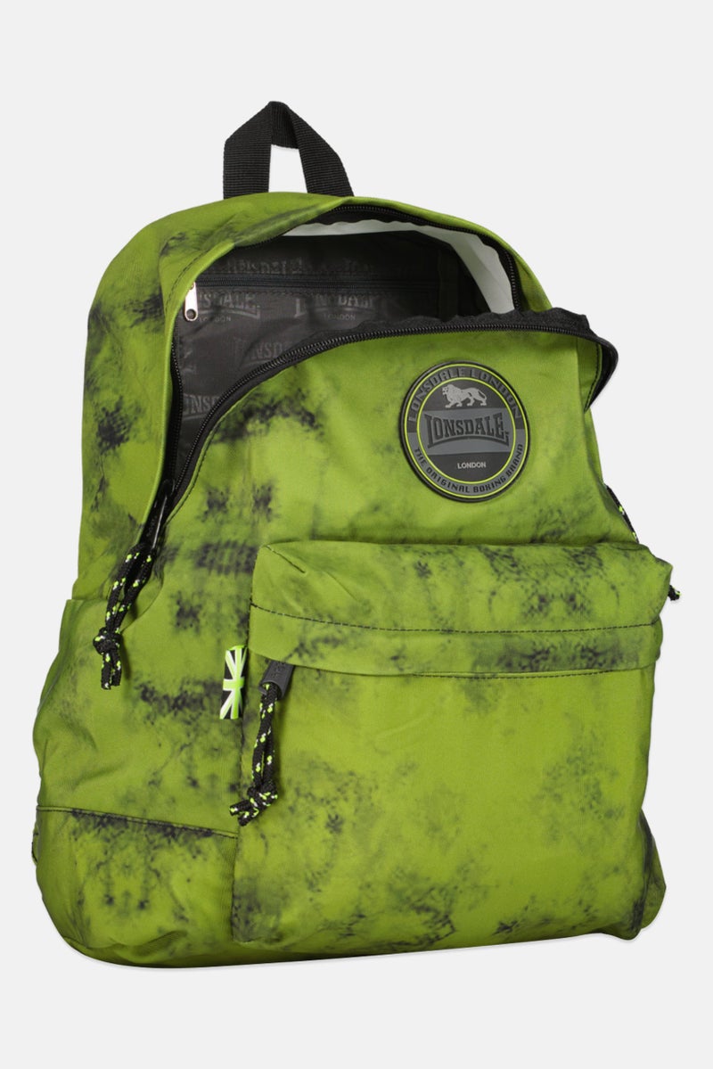 Lonsdale Men Brand Logo Backpack, Green - Image 3