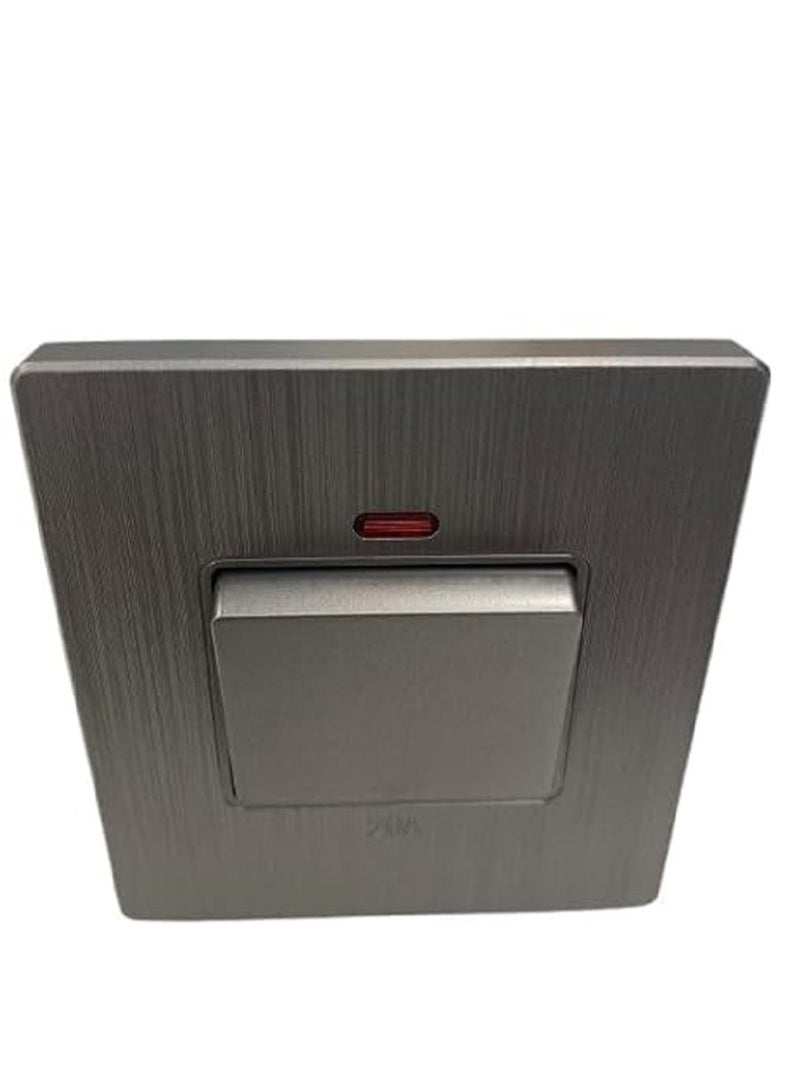 ALRAED Heater switch, 20 amps, gray color, from Al-Raed Company - Saudi made (one piece) - Image 3